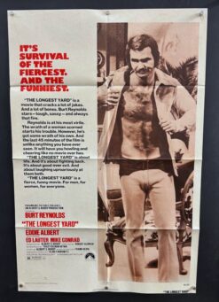 The Longest Yard (1974) - Original One Sheet Movie Poster