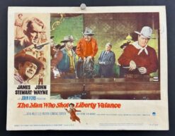 The Man Who Shot Liberty Valence (1962) - Original Lobby Card Movie Poster