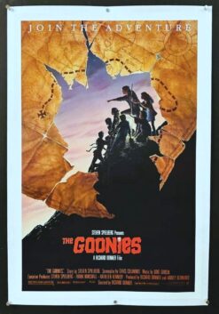 Goonies (1985) - Original One Sheet Map Style Movie Poster