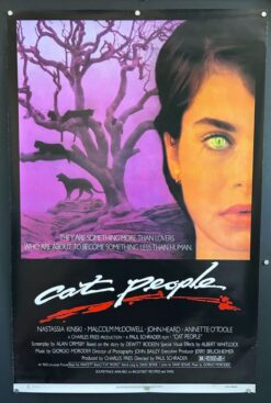 Cat People (1982) - Original One Sheet Movie Poster