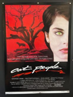 Cat People (1982) - Original One Sheet Movie Poster