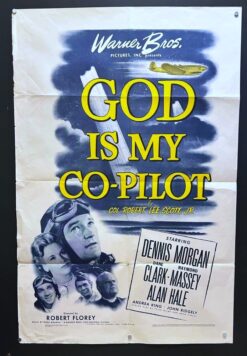God Is My Co-Pilot (1945) - Original One Sheet Movie Poster