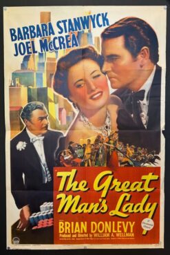 The Great Man's Lady (1941) - Original One Sheet Movie Poster
