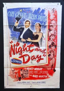 Night and Day (1946) - Original One Sheet Movie Poster