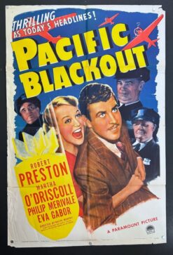 Pacific Blackout (1941) - Original One Sheet Movie Poster