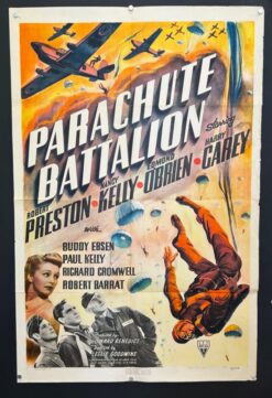 Parachute Battalion (1941) - Original One Sheet Movie Poster
