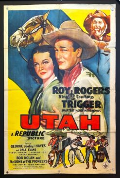 Utah (1945) - Original One Sheet Movie Poster