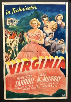 Virginia (1941) - Original One Sheet Movie Poster