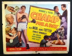 Champ For A Day (1953) - Original Half Sheet Movie Poster