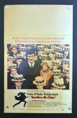 Goodbye Mr. Chips (1970) - Original Window Card Movie Poster