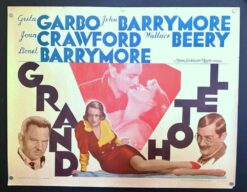 Grand Hotel (R1962) - Original Half Sheet Movie Poster Grand Hotel (R1962) - Original Half Sheet Movie Poster