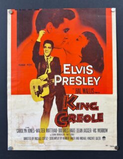 King Creole (1958) - Original Window Card Movie Poster