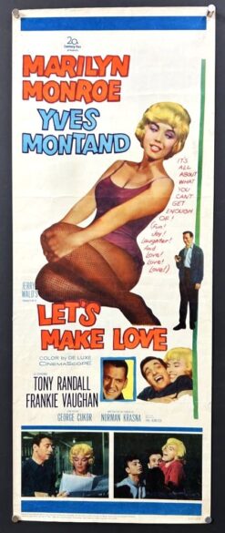 Let's Make Love (1960) - Original Insert Movie Poster Let's Make Love (1960) - Original Insert Movie Poster