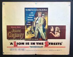 A Lion In the Streets (1953) - Original Half Sheet Movie Poster