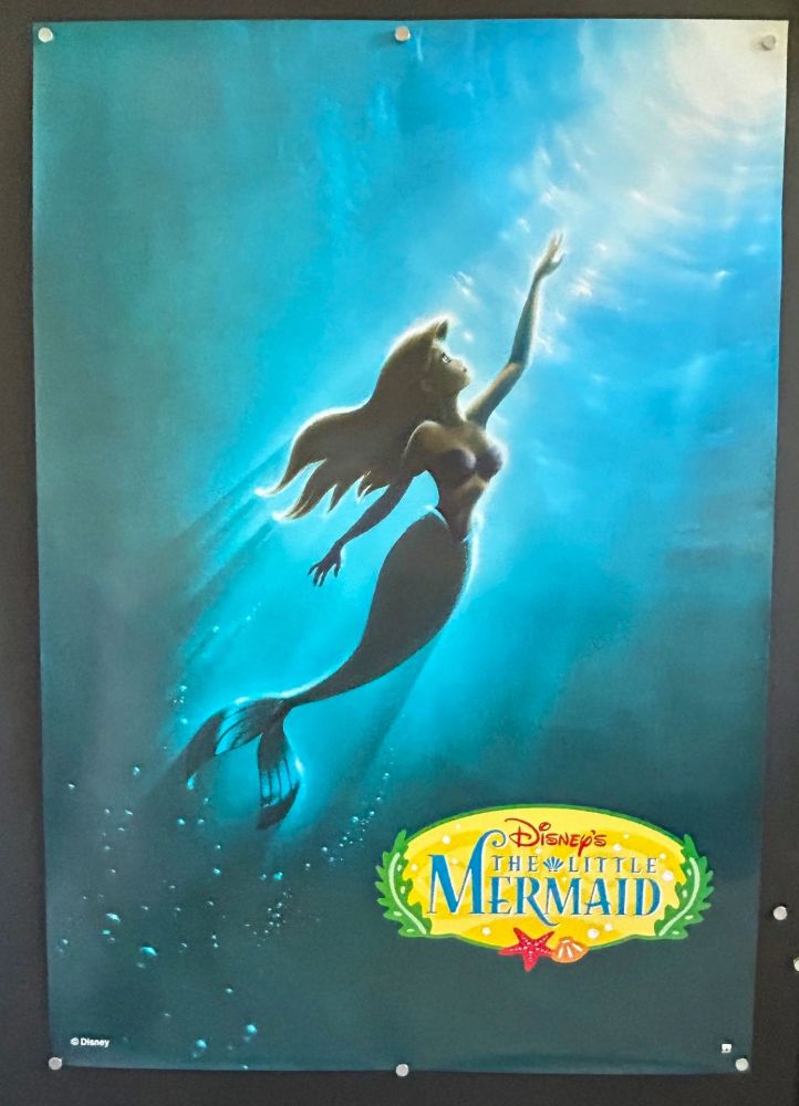 The Little Mermaid (1989) - Original Licensed Print One Sheet Movie Poster