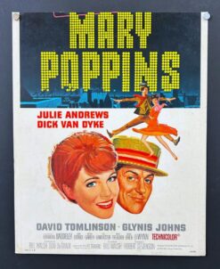 Mary Poppins (1964) - Original Window Card Movie Poster Mary Poppins (1964) - Original Window Card Movie Poster