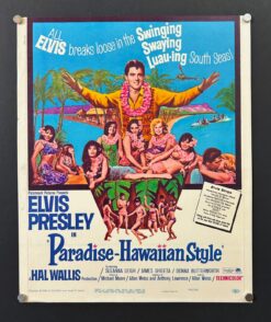 Paradise Hawaiin Style (1966) - Original Window Card Movie Poster
