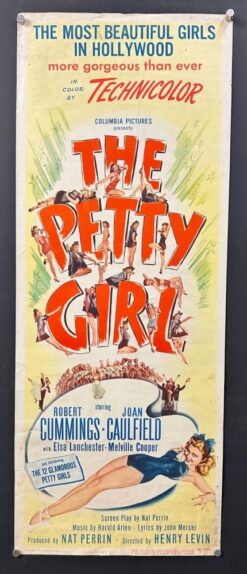 The Petty Girl (1950) - Original Insert Movie Poster