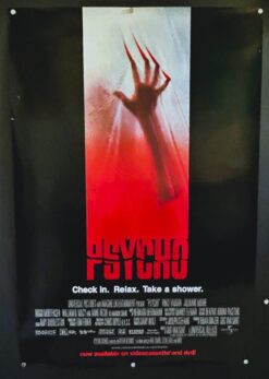 Psycho (1998) - Original Video One Sheet Movie Poster Psycho (1998) - Original Video One Sheet Movie Poster
