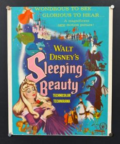 Sleeping Beauty (1959) - Original Window Card Movie Poster