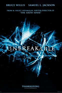 Unbreakable (1999) - Original Advance One Sheet Movie Poster Unbreakable (1999) - Original Advance One Sheet Movie Poster
