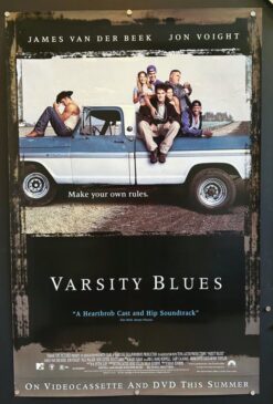 Varsity Blues (1999) - Original Video One Sheet Movie Poster Varsity Blues (1999) - Original Video One Sheet Movie Poster