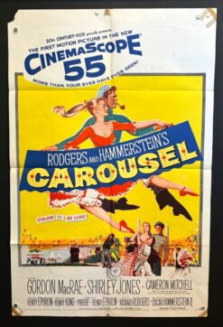 Carousel (1956) - Original One Sheet Movie Poster