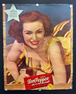 Dr. Pepper (1945) - Original Calendar Pinup, Rusty Farrell