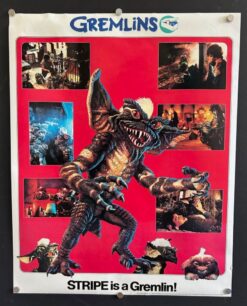 Gremlins (1984) - Original Coca Cola Promotional Advertising Movie Poster