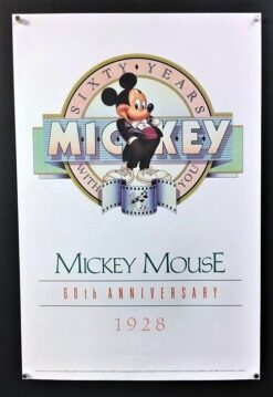 Mickey Mouse 60th Anniversary (1987) - Original Walt Disney Movie Poster