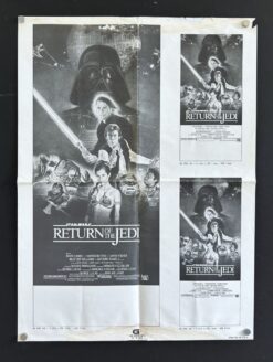 Return Of the Jedi (1983) - Original Advertising Slick Movie Poster