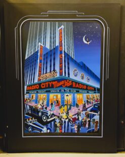 Radio City Music Hall by Melanie Taylor Kent (1989) - Original Serigraph Signed Artist Proof