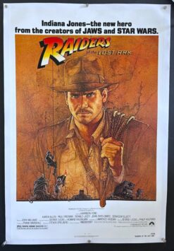 Raiders Of the Lost Ark (1981) - Original One Sheet Movie Poster