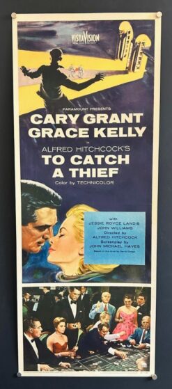 To Catch A Thief (1955) - Original Insert Movie Poster