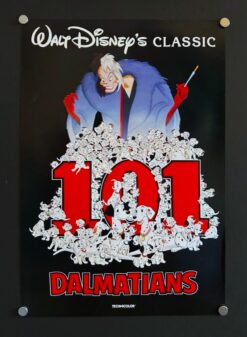 One Hundred and One Dalmations (1990's) - Original Mini Movie Poster