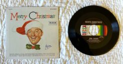 Bing Crosby, Merry Christmas (1960's) - Original White Christmas 45 RPM by Decca Records