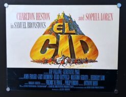 El Cid (1961) - Original Title Lobby Card Movie Poster