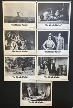 The Miracle Worker (1962) - Original Lobby Cards Movie Poster