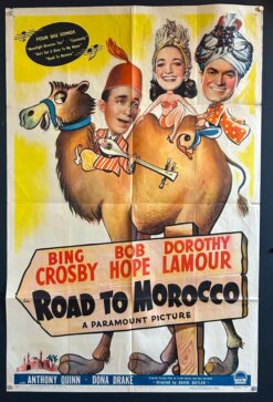 Road To Morocco (1942) - Original One Sheet Movie Poster
