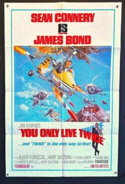 You Only Live Twice (1967) - Original One Sheet Movie Poster