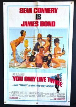 You Only Live Twice (1967) - Original One Sheet Movie Poster