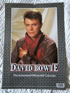 David Bowie (1987) - Original Official Complete Calendar