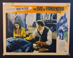 The Evil Of Frankenstein (1964) - Original Lobby Card Movie Poster