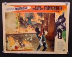 The Evil Of Frankenstein (1964) - Original Lobby Card Movie Poster