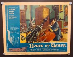 House Of Usher (1960) - Original Lobby Card Movie Poster