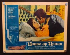 House Of Usher (1960) - Original Lobby Card Movie Poster