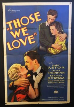 Those We Love (1932) - Original One Sheet Movie Poster
