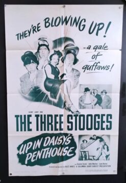 Up In Daisy's Penthouse (1953) - Original One Sheet Movie Poster