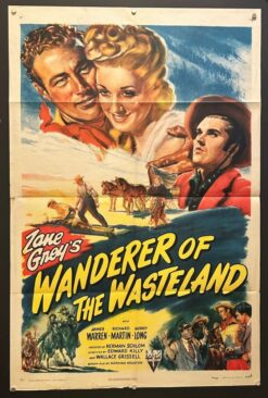 Wanderer Of the Wasteland (1945) - Original One Sheet Movie Poster
