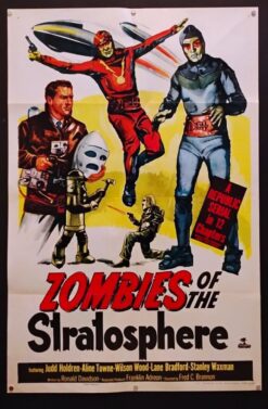 Zombies Of the Stratosphere (1952) - Original One Sheet Movie Poster